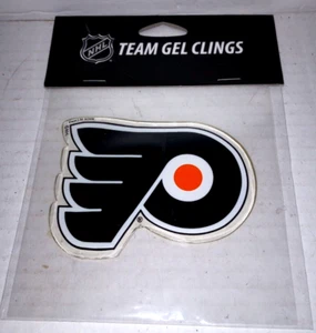 Philadelphia Flyers Team Gel Clings (1)  4" x 3" - Forever Collectibles - New - Picture 1 of 4