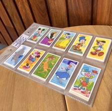 Vintage 1989 The Magical World Of Disney Brooke Bond Tea Cards X2 Full Sets