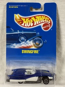 HOT WHEELS BLUE CARD COLLECTOR # 214 SWINGFIRE  BARE BASE W/ 7SP - Picture 1 of 5
