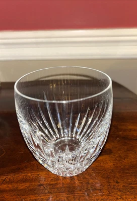 BACCARAT MASSENA WHISKEY TUMBLER CRYSTAL GLASS  SET OF 3 - Image 1 of 3