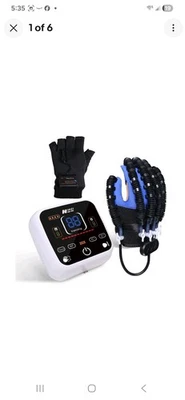 Hand Rehabilitation Robot Glove Mobility Finger Training Equipment Left Large - Image 1 of 4