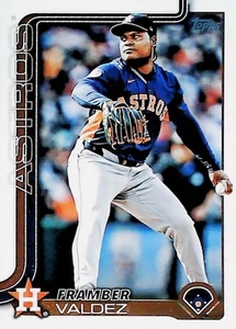 2025 Topps Serie 2 #544 Framber Valdez Houston Astros - Bild 1 von 2