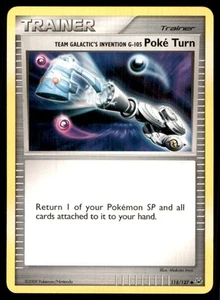 2009 Platinum Team Galactic’s Invention G-105 Poké Turn Uncommon #118 - Picture 1 of 2