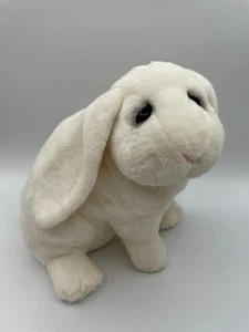 Dakin Applause Lou Rankin Friends White Easter Bunny Byron Rabbit 24707 Plush - Picture 1 of 11