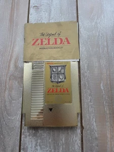 Legend of Zelda Nintendo NES with Manual Authentic - Picture 1 of 4