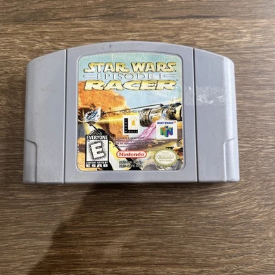 Star Wars Episode 1 Racer (Nintendo 64, 1999) - Authentic N64 - Tested & Working - Image 1 of 4