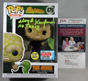 LLOYD KAUFMAN SIGNED THE TOXIC AVENGER FUNKO POP FIGURE AUTOGRAPHED +JSA COA - Picture 1 of 2