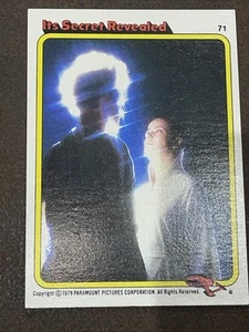 Its Secret Revealed #71 Star Trek 1979 Trading Card TCG - Picture 1 of 3