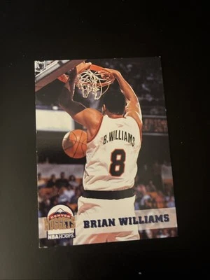 1993-94 Aros # 329 Brian William Denver Nuggets Chicago Bulls Magic Foto 1 de 2