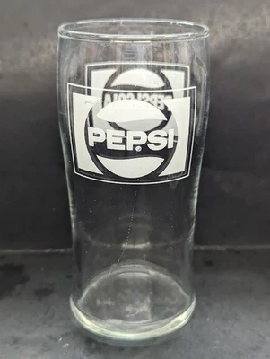 Vasos Pepsi Cola Vintage Años 70 5" con Logo Blanco Soda Pop Antiguo Original Foto 1 de 2