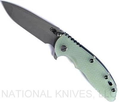 Rick Hinderer Knives XM18 Spanto Working Finish 3.5" S45VN Blade Battle Blue L/S - Image 1 of 2