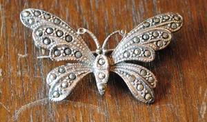 ANTIKE STERLING 925 SCHMETTERLING 2" 5,6 GRAMM - Bild 1 von 5