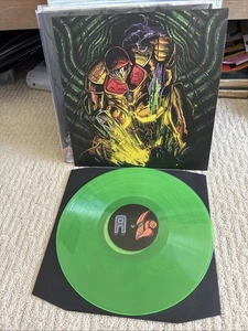 Metroid NES Remastered OST Green Vinyl 1side Etching Nintendo VGM - Bild 1 von 3