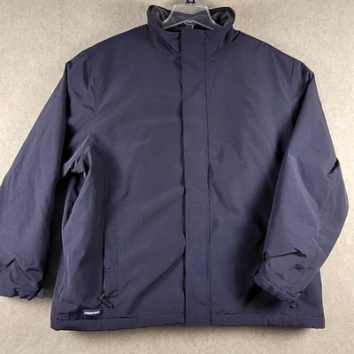 Parka Lands' End Squall para Hombres 2XL Azul Marino Exterior Invierno Nieve Foto 1 de 4