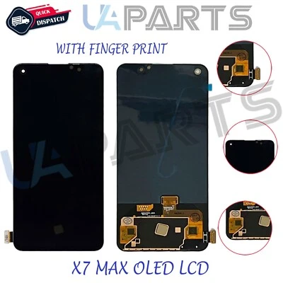 UA PARTS Für Realme X7 Max 5G RMX3031 OLED LCD Display Baugruppe Touchscreen Digitizer