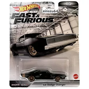 Hot Wheels 2022 - Fast & Furious - Caricabatteria Dodge Fast9 1968 - HCP17 - 1:64 - Foto 1 di 1