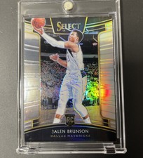 Jalen Brunson 2018-19 Panini Select Silver Prizm Rookie Card RC