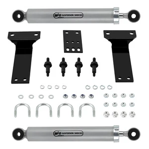 Dual Steering Stabilizers for Ford Excursion 4WD 2000 2001 2002 2003 2004 2005 - Foto 1 di 9