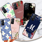 Flowers Personalised Name Xiaomi Redmi Note 12 13 11 10 9 8 Pro Phone Case Cover