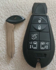 NUEVO LLAVERO REMOTO DE 5 BOTONES PARA CHRYSLER GRAND VOYAGER `08-13 con puertas correderas eléctricas - Imagen 1 de 2