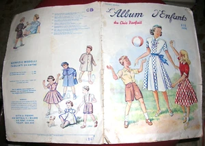 L'ALBUM  D'ENFANTS  DU CHIC PARFAIT  N° 127  ( RARA RIVISTA MODA FRANCESE )   - Foto 1 di 1