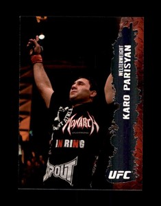 2009 Topps UFC Round 2 #12 Karo Parisyan  SET BREAK 