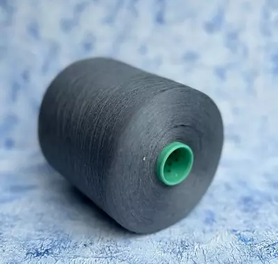 Lino encaje hilo sobre cono, 100% lino gris 4800m/100g, por 100g Foto 1 de 4