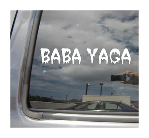 Baba Yaga - Boogeyman Russian John Wick Car Laptop Vinyl Decal Sticker 10672 - Picture 1 of 2