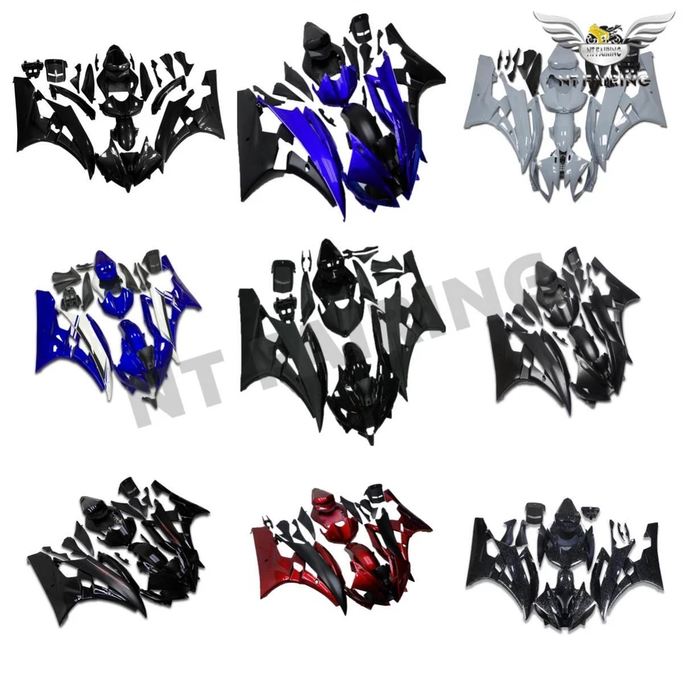 Kit de carenado NTU US Stock apto para carrocería Yamaha 2006 2007 YZF R6 06 07 Foto 1 de 1