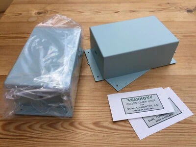 Par de nuevas cajas grises vacías TANNOY, ROJO PLATEADO para altavoces crossovers LSU/HF/15/L Foto 1 de 4