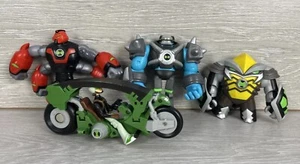 ben 10 figures Bundle X4 Playmates - Picture 1 of 9