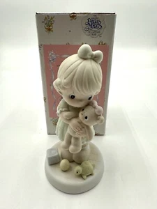 Vtg Precious Moments 1993 Members Only Figurine "LOVING" #PM932 box - Picture 1 of 11