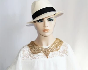 BCBGMAXAZARIA Gold-Tone Mesh Body Collar Chain Necklace - Picture 1 of 9