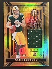 2023 Panini Gold Standard Sean Clifford Newly Minted Rookie Patch Card /399