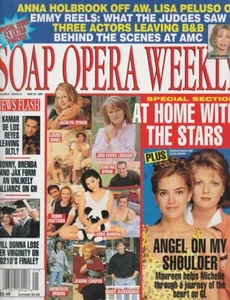 Soap Opera Weekly May 27, 1997 ROBIN MATTSON-SAM BEHRENS-MARTHA BYRNE AT HOME + - Picture 1 of 6