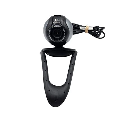 Logitech Webcam V-UCR45 Work Social Video Call 1.3 MP Wide Angle Easy Set Up - Image 1 of 4