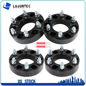 (4) 1.5" 6x135 to 6x5.5" Wheel Adapters M14x2 87.1mm For Lincoln Navigator 03-14 - Picture 1 of 9