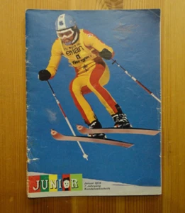 Apotheken-Zeitschrift Junior 01 / 1974 * Ski WM 1974 UNICEF Kamerun  Comics - Bild 1 von 1