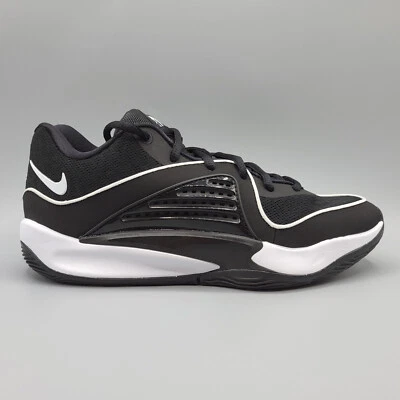Nike KD 16 TB Promo Black/White Basketball Shoes FN7091-001 Men's Size 6 - Image 1 of 4