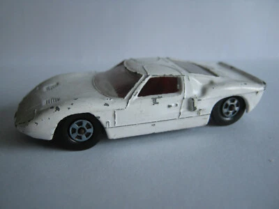 Matchbox Superfast Ford G.T. in white Black base narrow wheels 1970 - Image 1 of 3