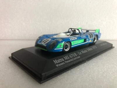 MATRA MS 670B Mans 1973 Pescarolo-Larrousse (M273) MINICHAMPS 1/43 - Photo 1/4