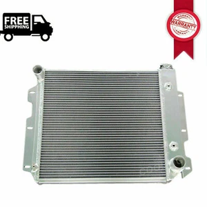 Radiador de aluminio de 3 filas para Jeep Wrangler TJ YJ 88-05 1987-2006 Chevy SBC V8 intercambio - Imagen 1 de 8