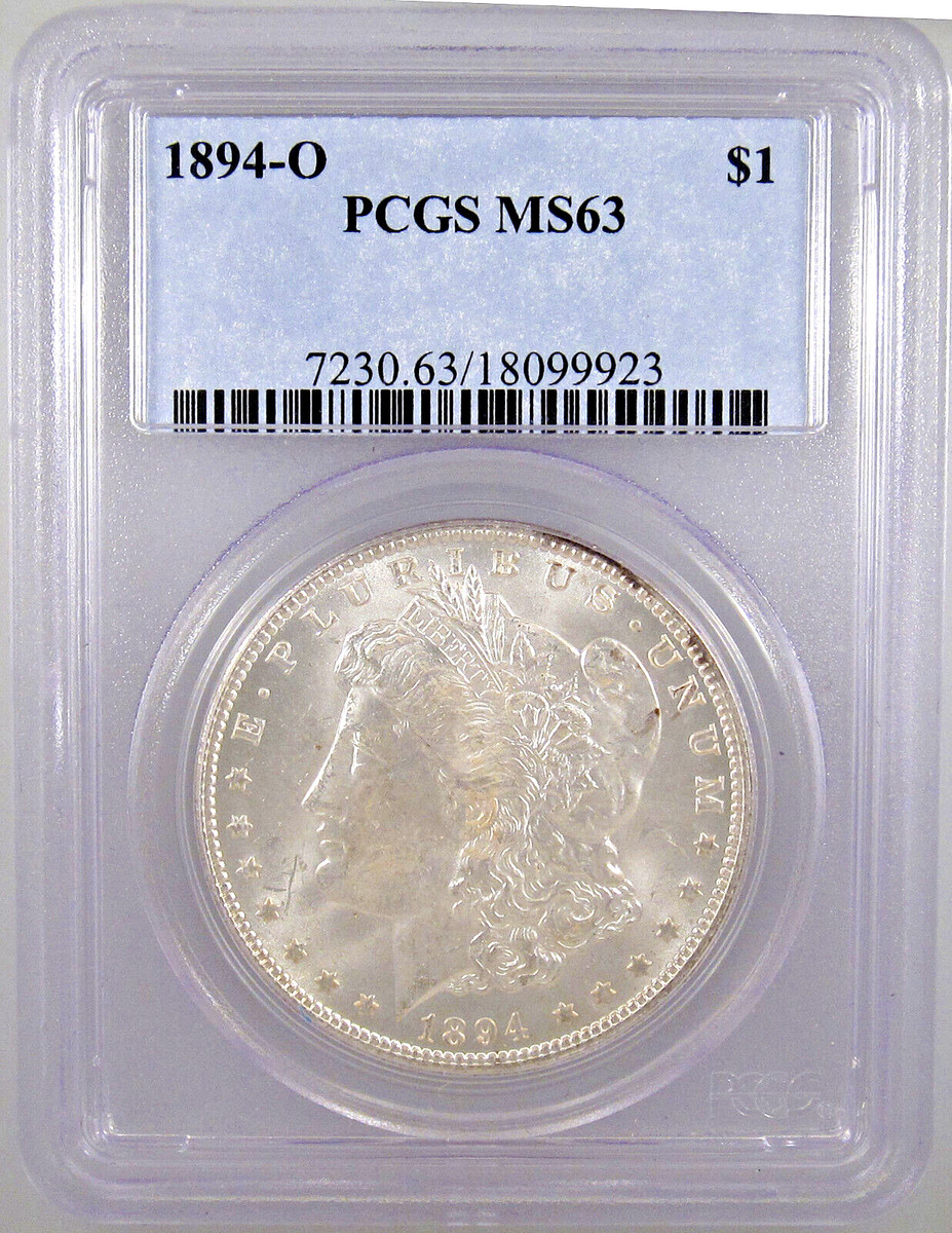 1898 O モルガン・ダラー MS 63 アメリカ】1ドル 銀貨 モルガンダラー 1898 PCGS Genuine
