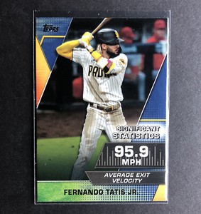 Fernando Tatis Jr 2021 Topps Series 2 Significant Statistics Blue SP #SS-2