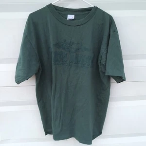 Vintage Alore North Dakota Green T-Shirt Size XL Made in USA Nice Fade - Picture 1 of 5