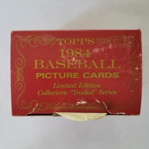 1984 TOPPS TIFFANY TRADED COMPLETE SET - GOODEN ROOKIE - Please Read