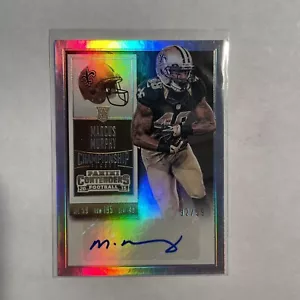 2015 Contenders Championship Ticket /99 Marcus Murphy Rookie Auto RC - Picture 1 of 1