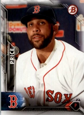 2016 Bowman #92 David Price Boston Red Sox - Image 1 of 2