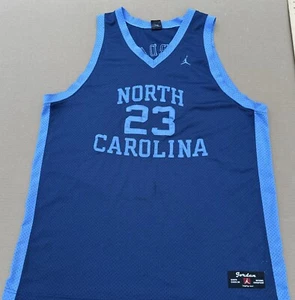 Nike Air Jordan North Carolina Eighty-Two Champions Blue Jersey Stitched 1982 - Picture 1 of 20