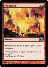 MTG-1x-Light Play, English-Pyroclasm - Foil-Magic 2010